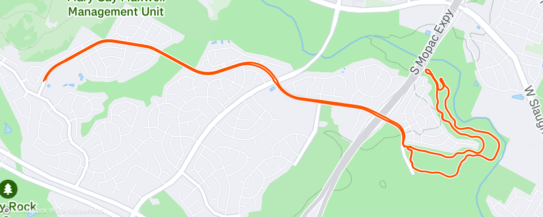 Map of the activity, Lunch Ride