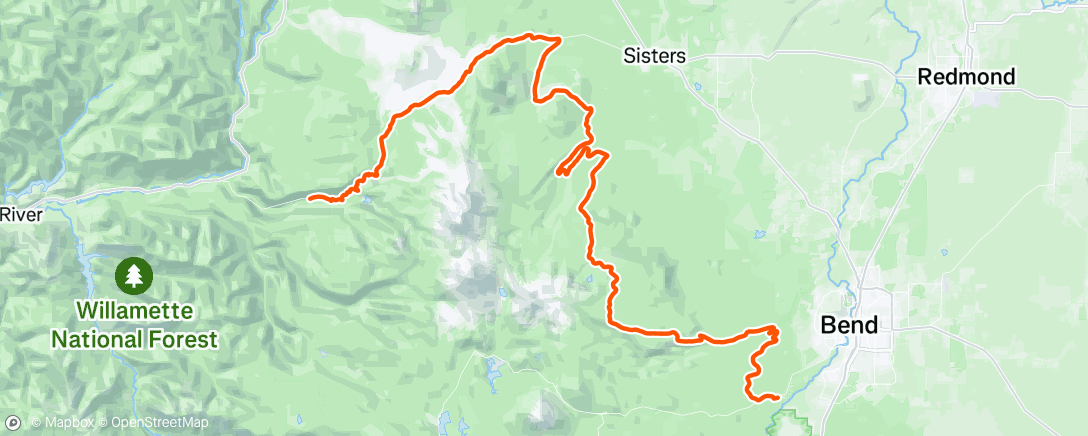 Map of the activity, Day 5 OTG