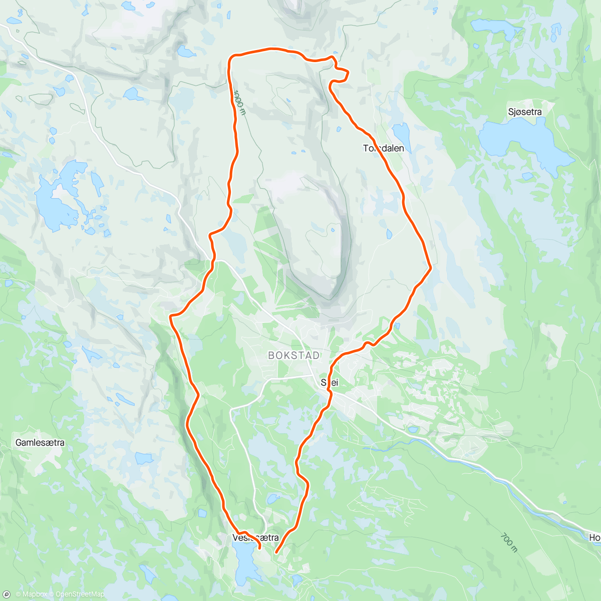 活动地图，Lunch Nordic Ski