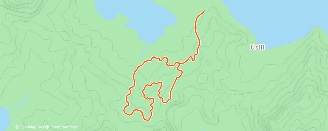 Map of the activity, Zwift - Fitness Builder on Jungle Circuit in Watopia