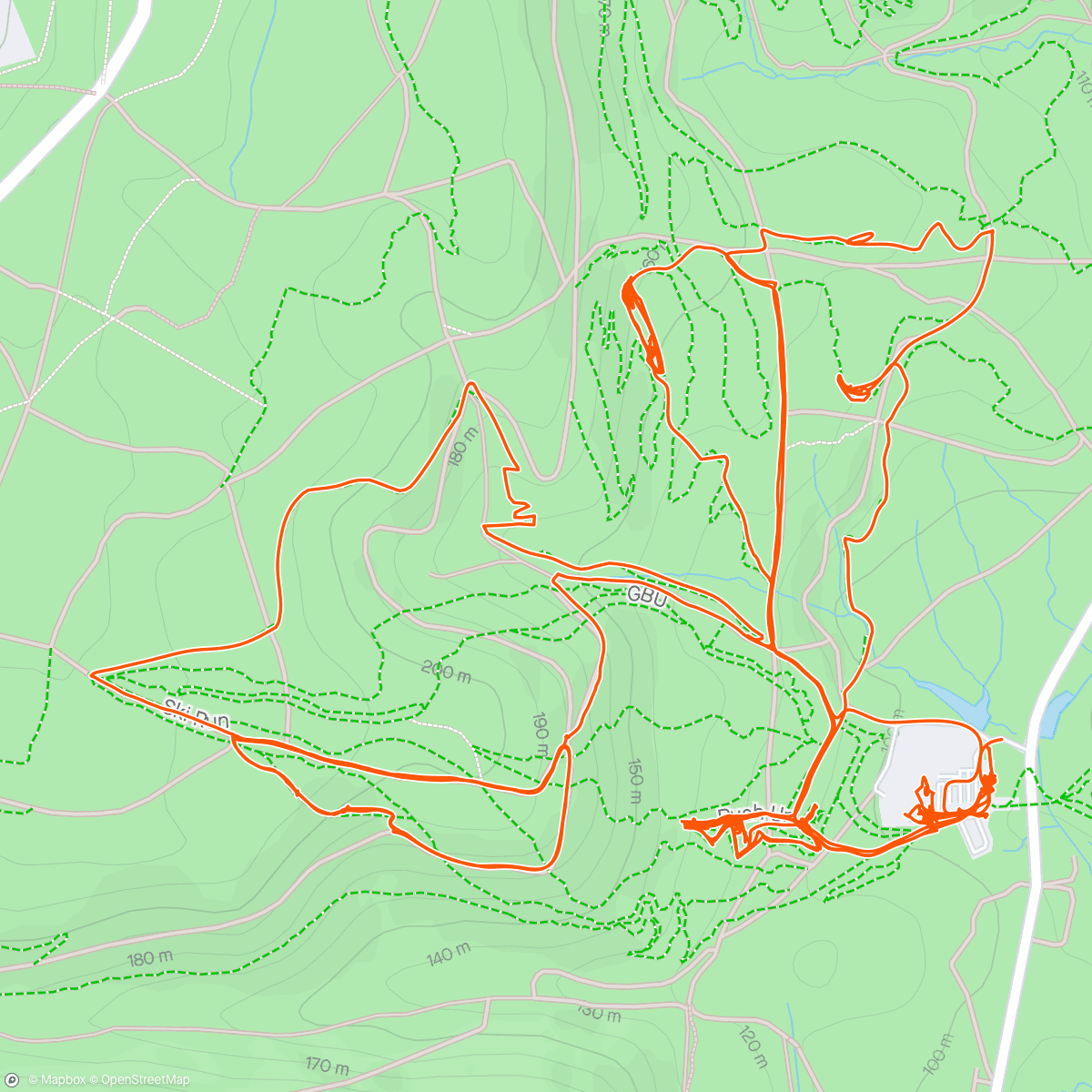 Map of the activity, Wrote my TLD off 💔 @wyemtb sort me out 💪🏻