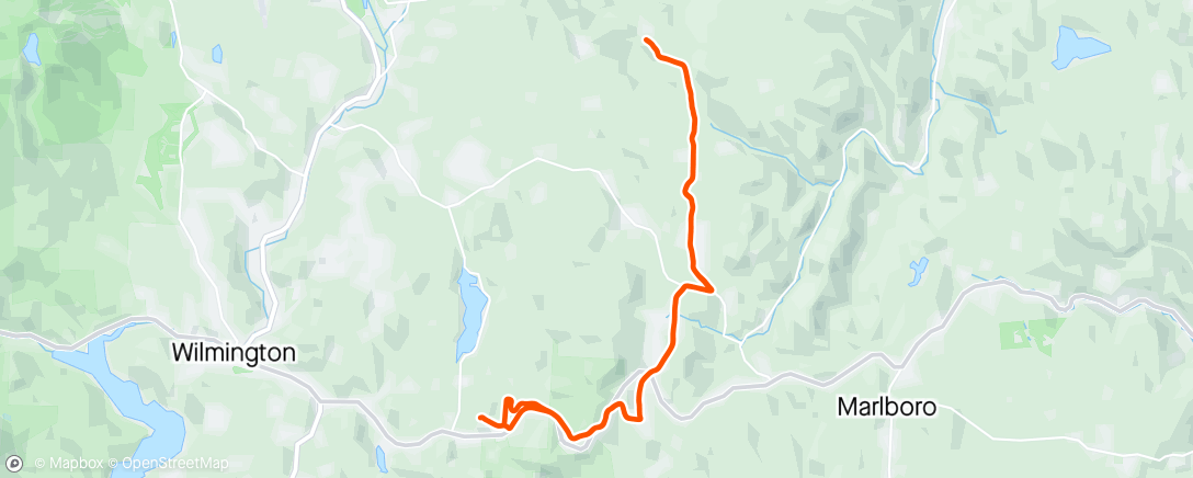 Map of the activity, Short Gravel Ride