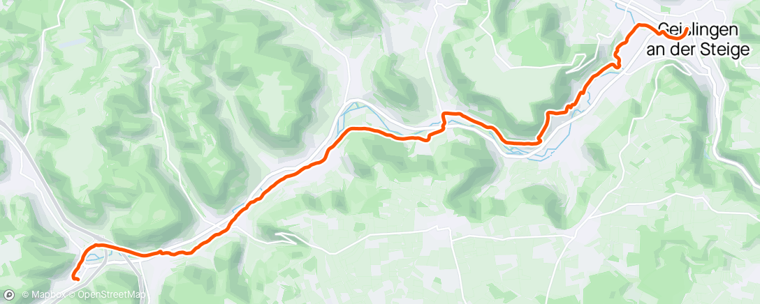 Map of the activity, HQ24-14-3 : Mühlhausen - Gosbach - Bad Ditzingen - Deggingen - Hausen - Schillertempel - Altenstadt