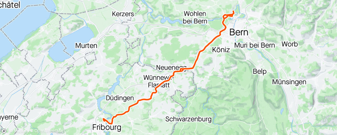 Mappa dell'attività Churz ad Tour de Romandie