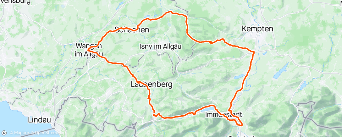 Map of the activity, RR kreuzthal
