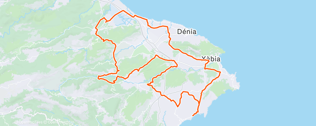 活动地图，Cycling