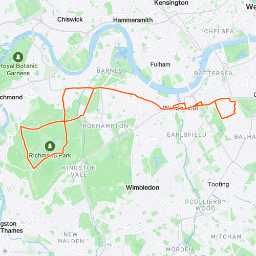 Richmond | 27.1 km Road Cycling Route on Strava