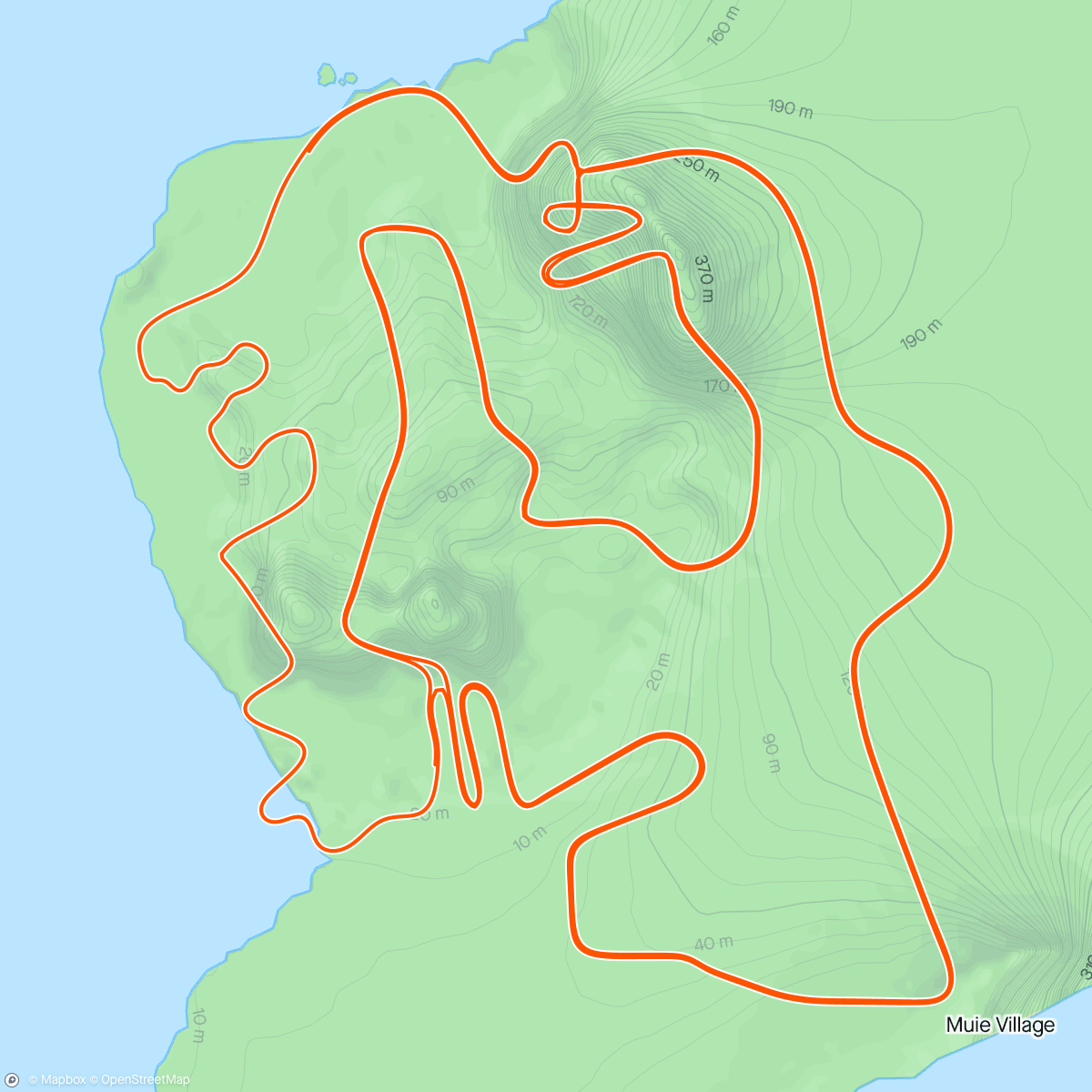 Carte de l'activité Zwift - SPINS & 1'S in Watopia