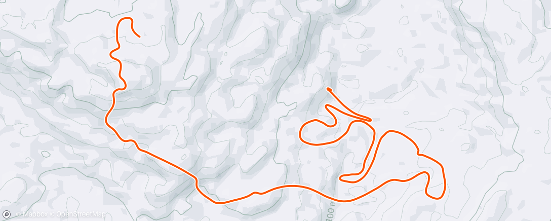 Peta aktivitas, TrainingPeaks Virtual - False Flat