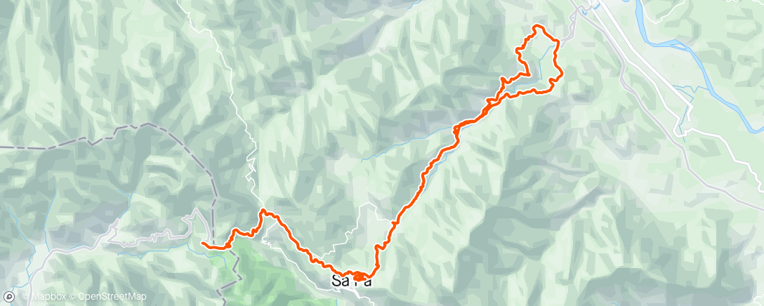 Map of the activity, The Biggest Climb in Vietnam