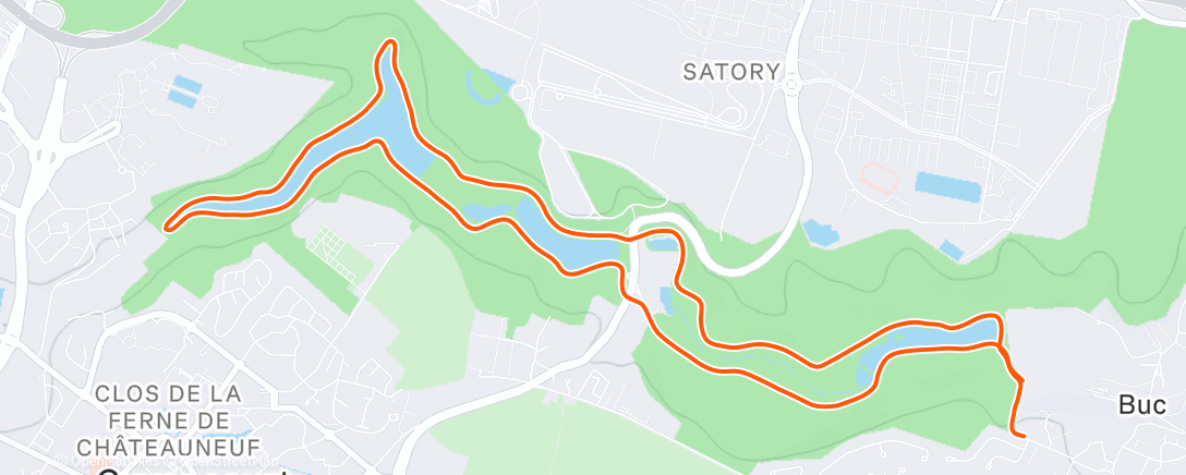 Map of the activity, Pirates  by Night