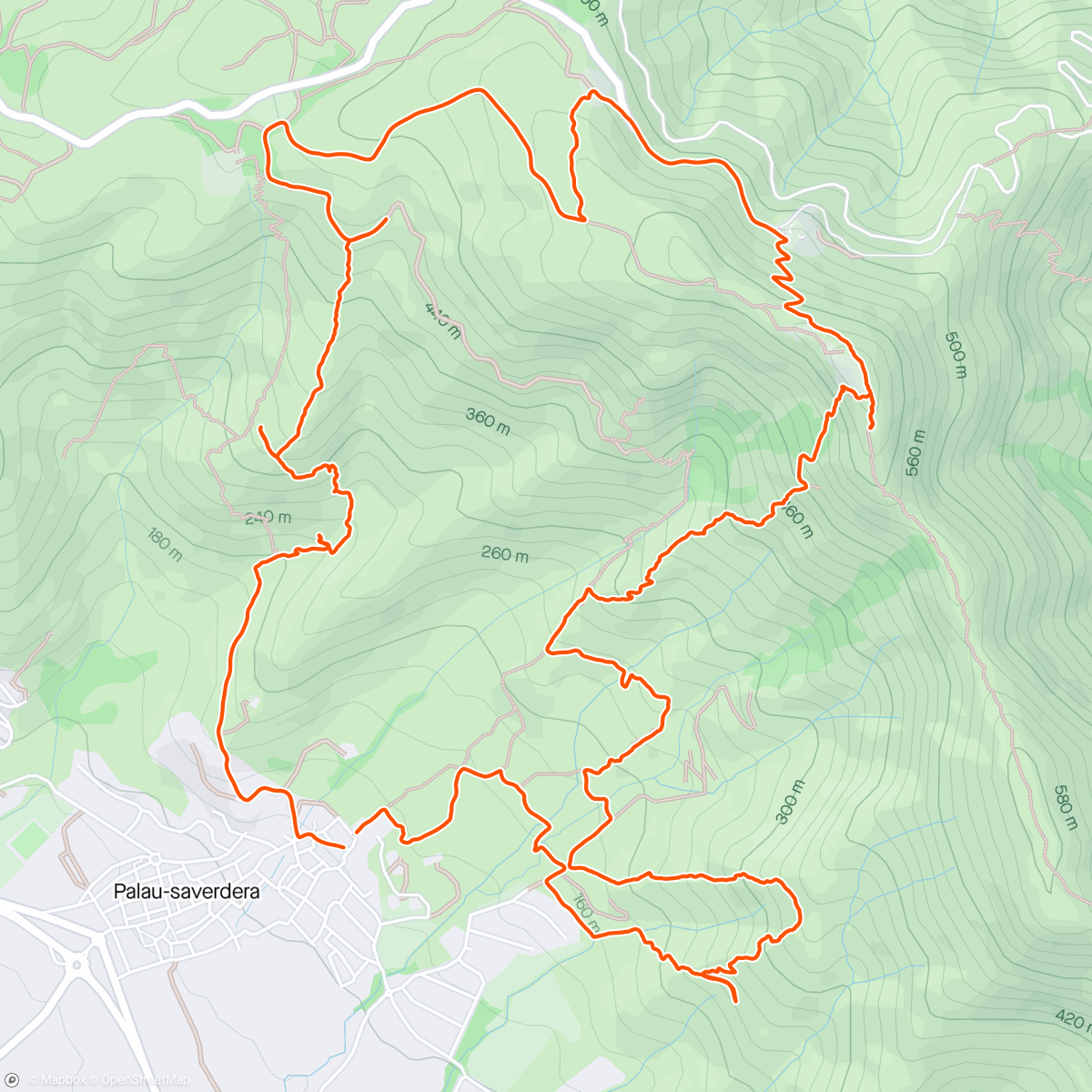Map of the activity, Balcó de l’Empordà