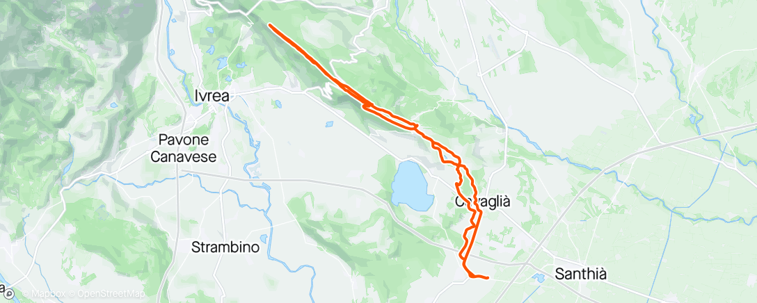 Map of the activity, Albero di Cartone