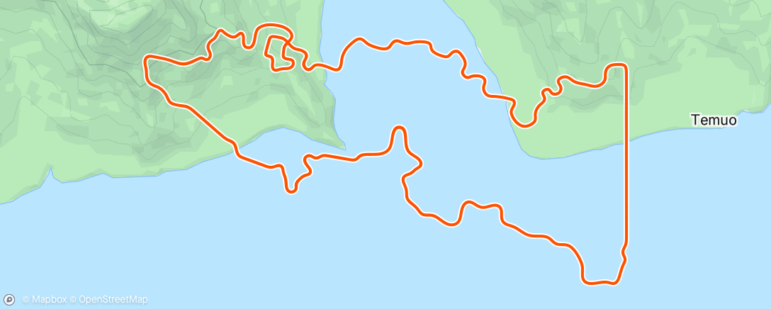 Map of the activity, Zwift - Coastal Crown Loop in Watopia