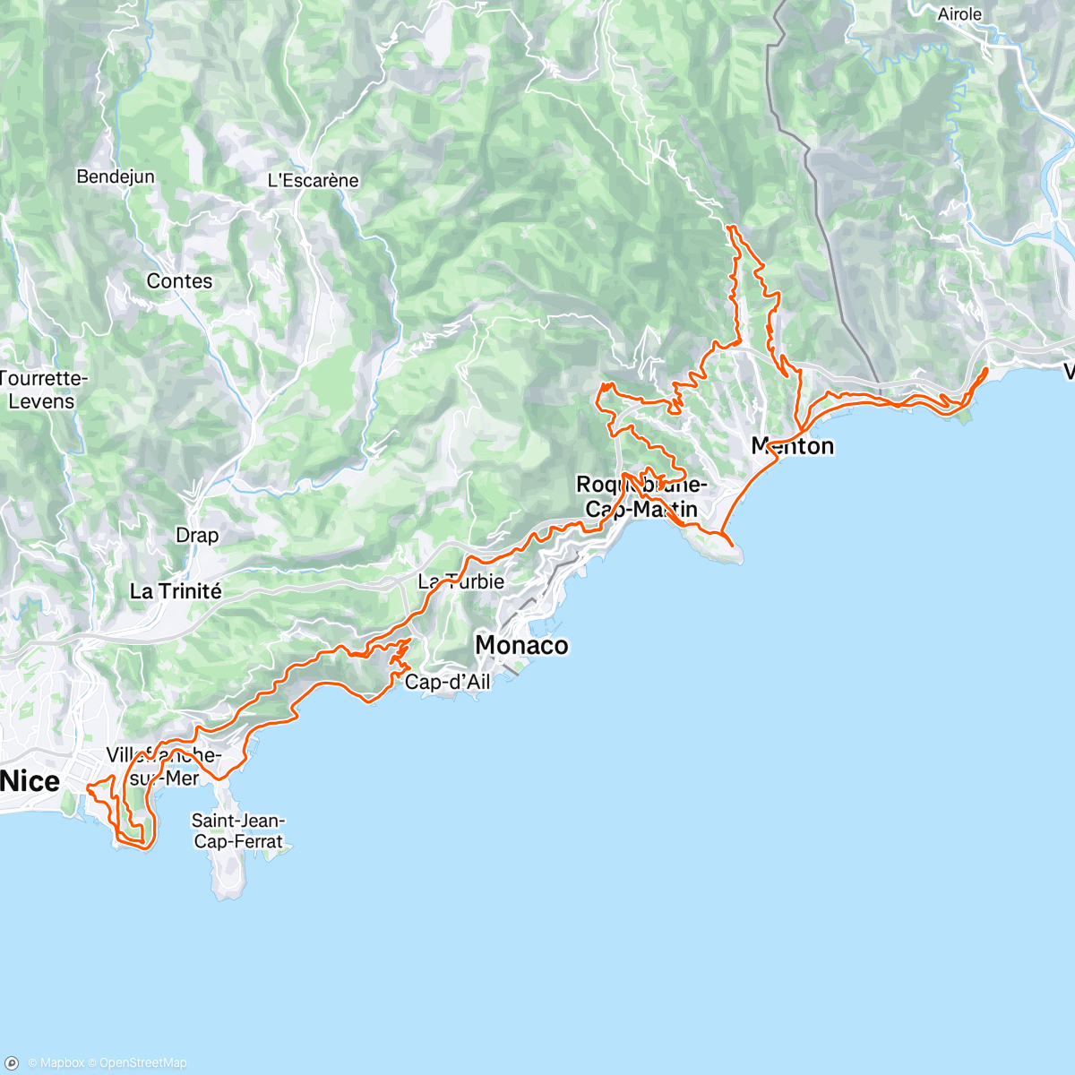 Map of the activity, Na Dwóch Ciastkach Ride 🍪🍪