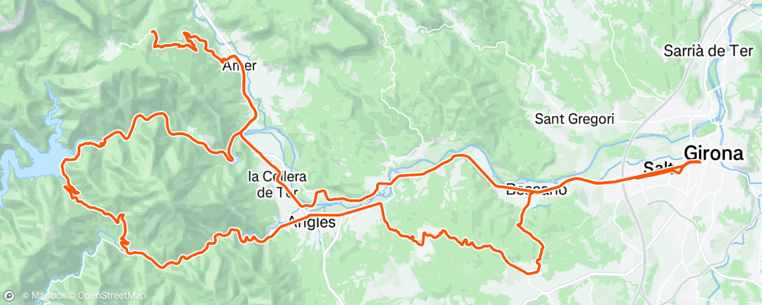 Peta aktivitas, Middagrit