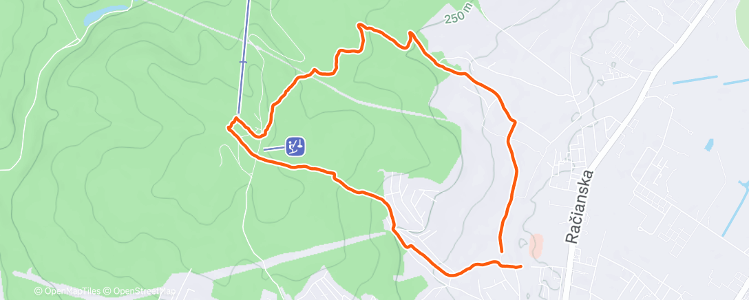 Map of the activity, Tustika