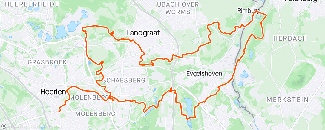 Map of the activity, Social ride mtb  THE FORGE