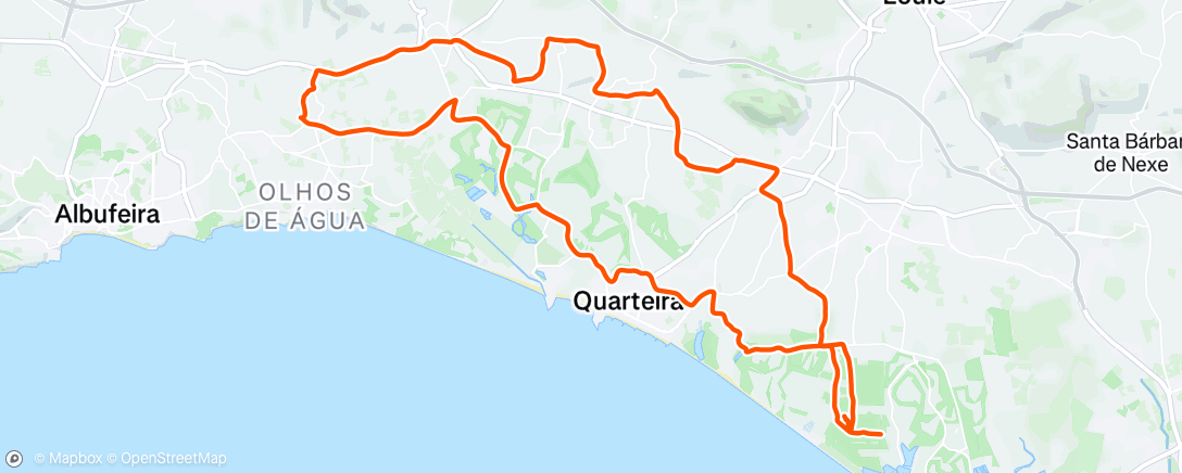 Map of the activity, Morning Ride