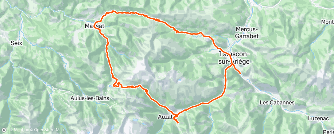 Carte de l'activité
