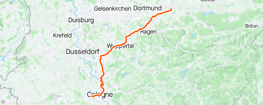 アクティビティ「Gravel-Fahrt am Morgen」の地図