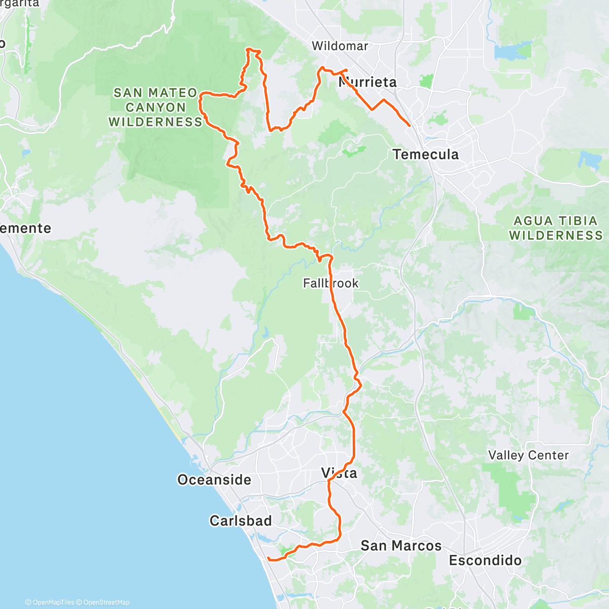 Map of the activity, To the Rodeo 🤠 sick ride w/ Pete🤗