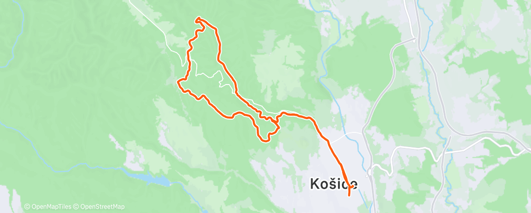 Карта физической активности (Mrazivô na Jahodnej)