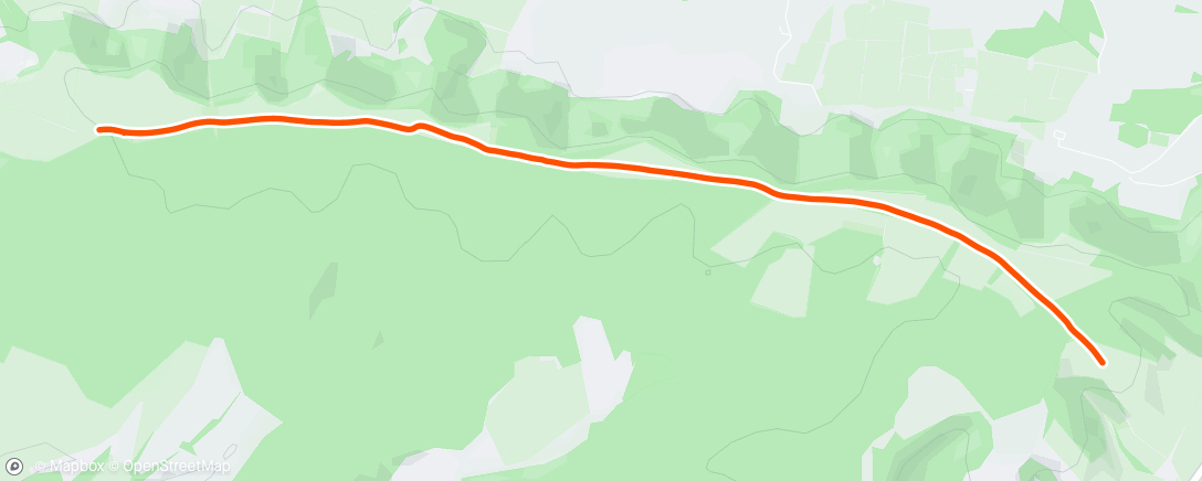 Map of the activity, Morning Hike