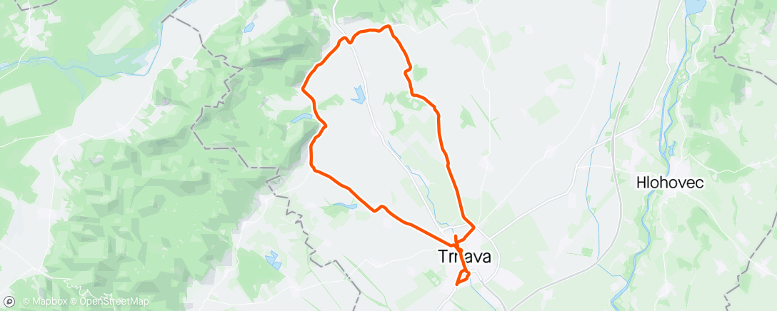 Map of the activity, Návšteva v Trnave