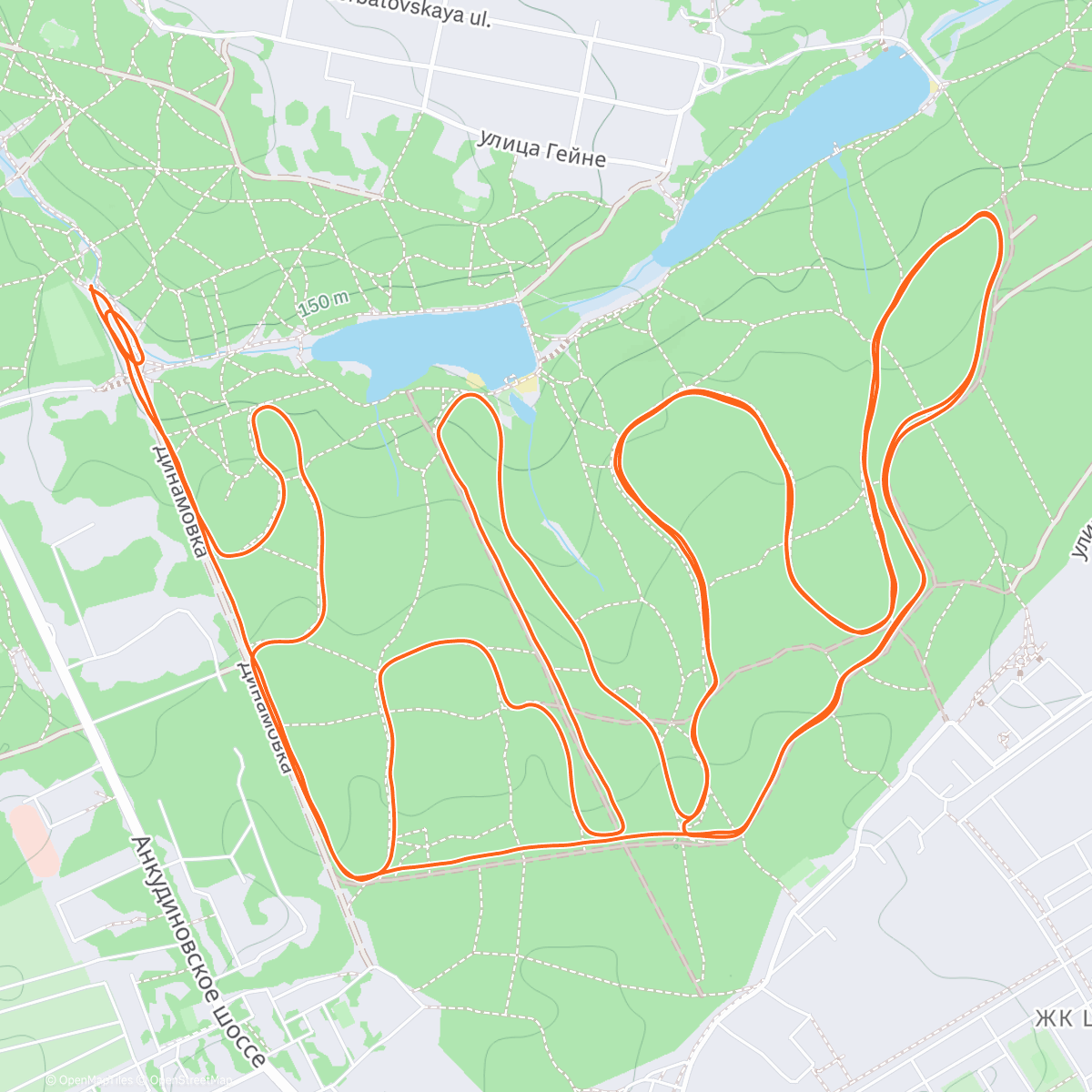 Map of the activity, На ночь глядя