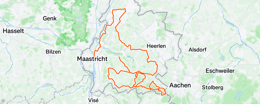 Map of the activity, Amsteltje