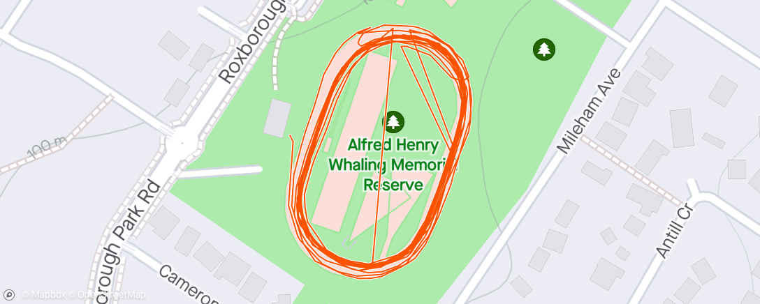 Mapa de la actividad (Ontrack Track)