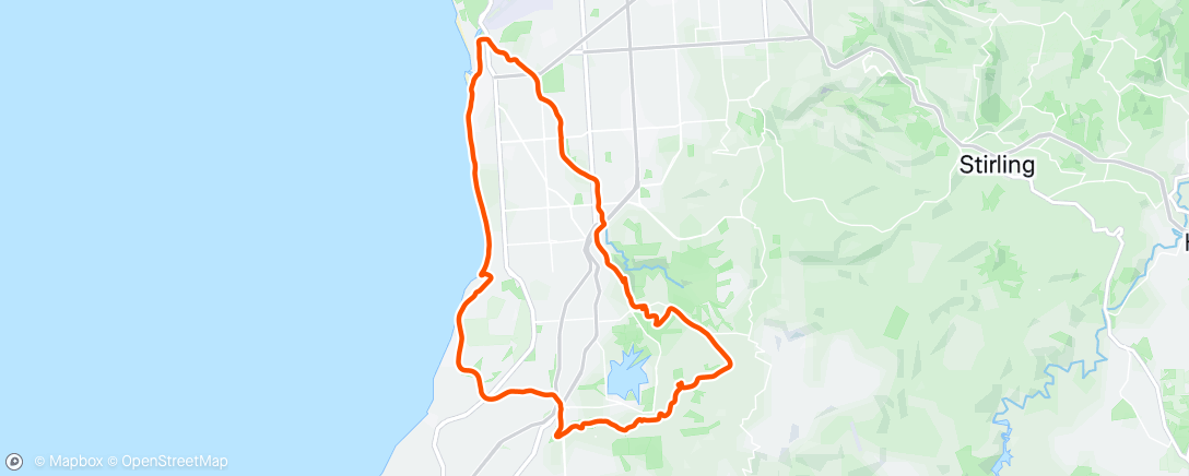 Map of the activity, Morning E-Mountain Bike Ride