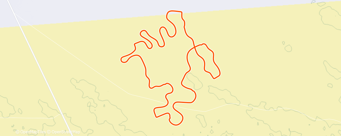 Map of the activity, MyWhoosh - Sands of Time