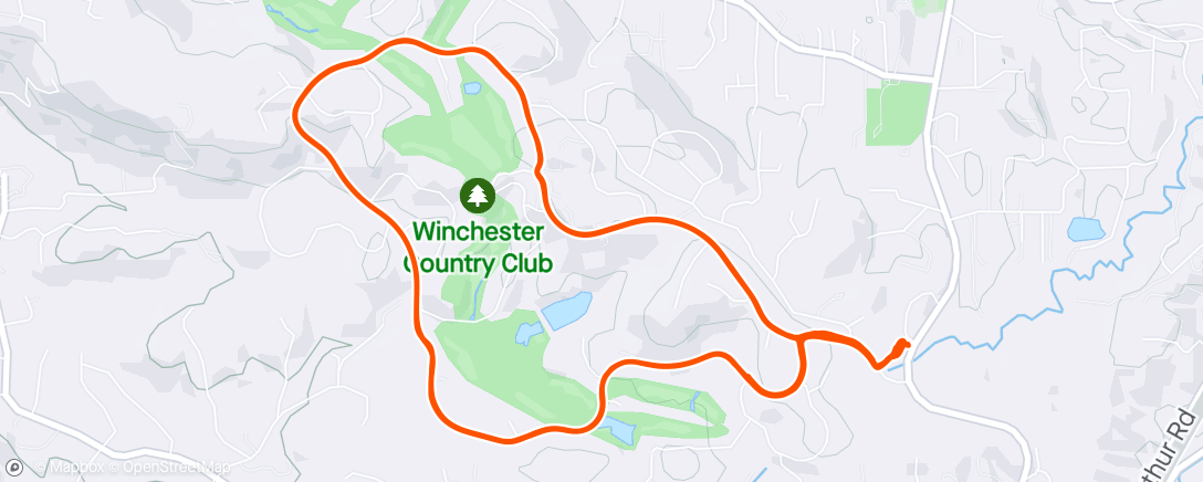 Map of the activity, Winchester
