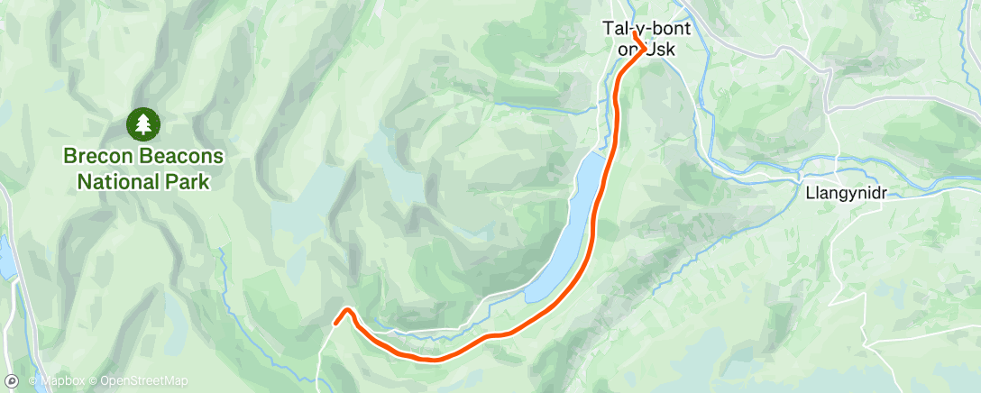 Map of the activity, B2C recce with the girls. The hilly bit 🙂