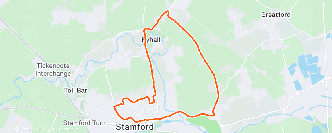 Map of the activity, Mind and body needed a blow out!