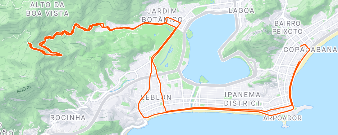 Map of the activity, Morning Ride - 2x Vista and Mesa