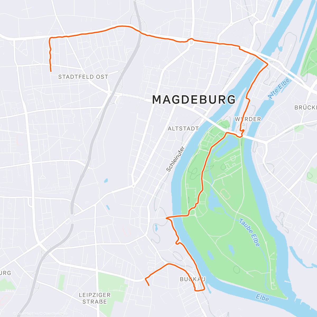 Map of the activity, Jahresauftakt