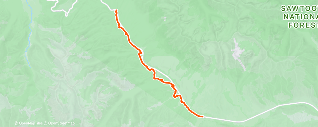 Map of the activity, family pow day on the skinnies
