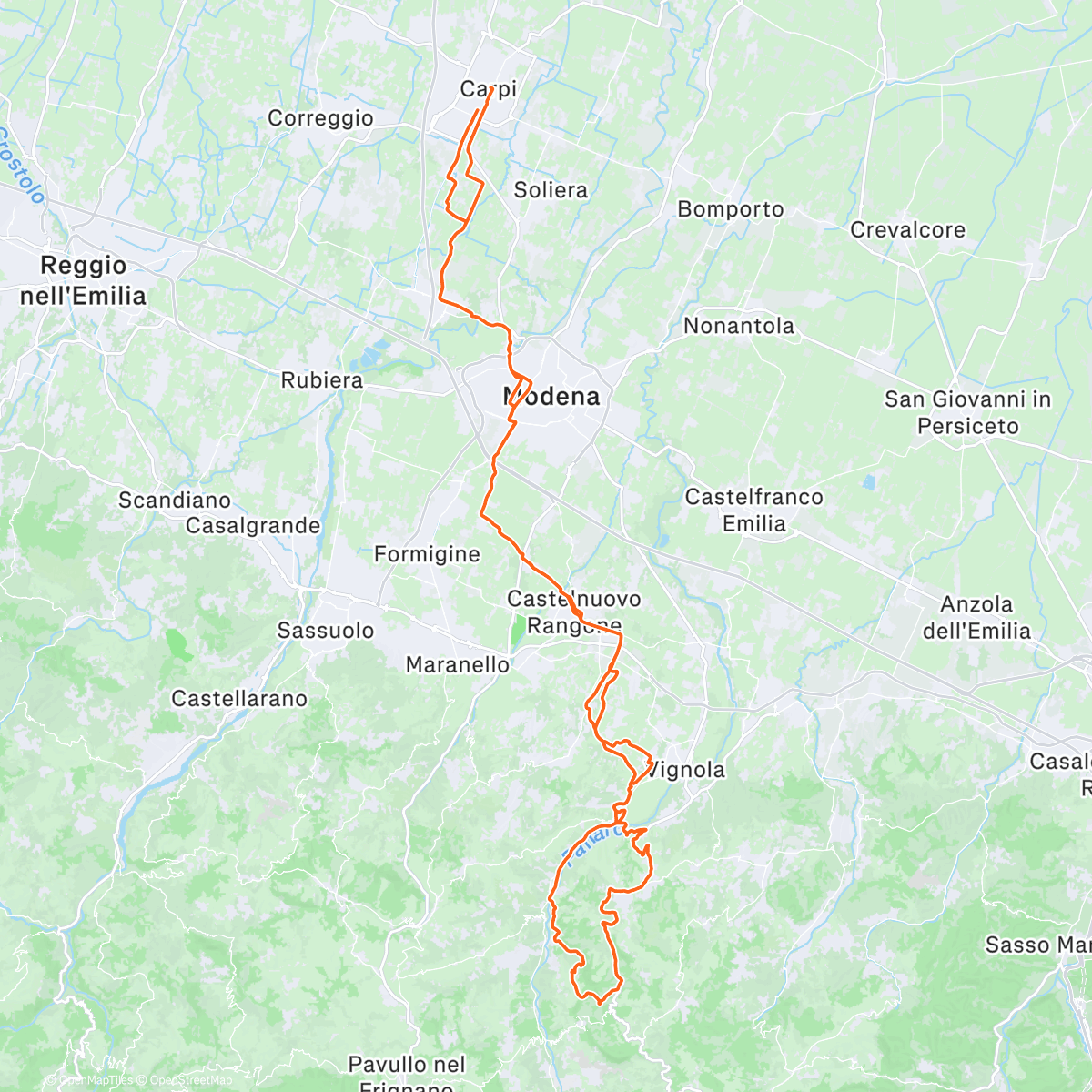 Карта физической активности (Grvl... Na bella jurnata 'e sole)