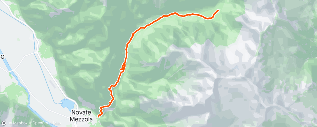 Mapa da atividade, Escursione dell'ora di pranzo