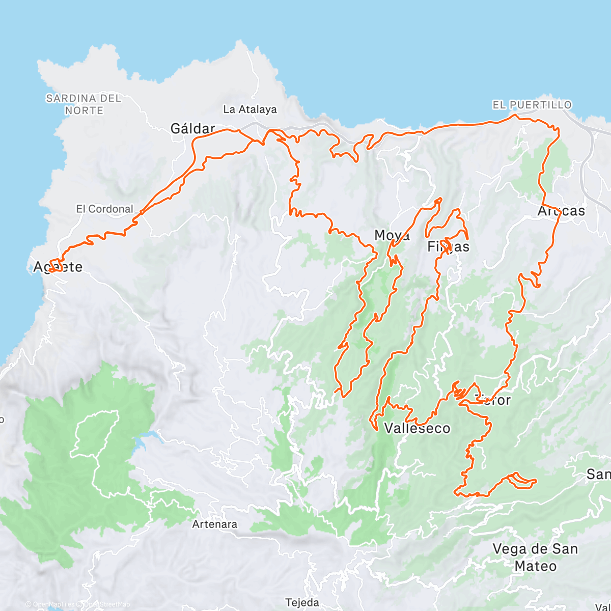 Map of the activity, Aventura Day 🥳😎