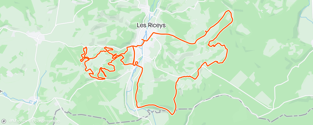 Map of the activity, Recup sous le soleil🫡