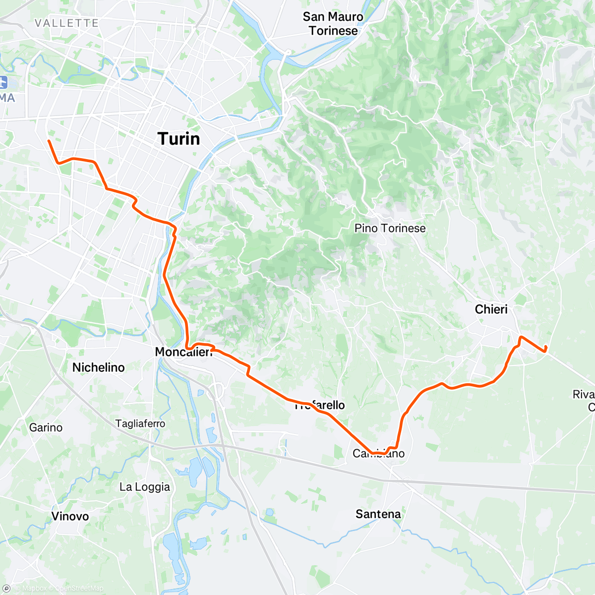 Map of the activity, A prendere il fürghëns