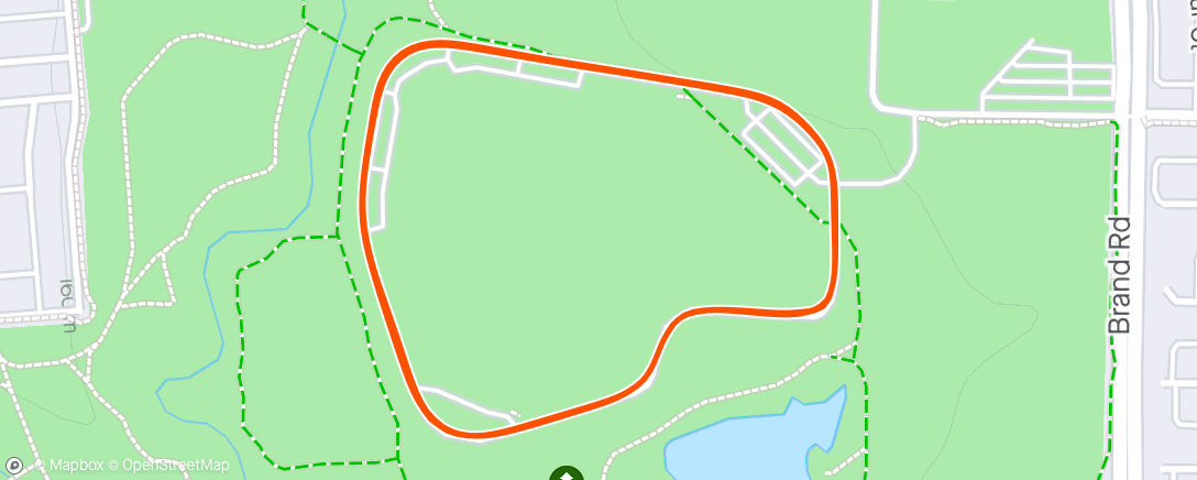 Map of the activity, C race