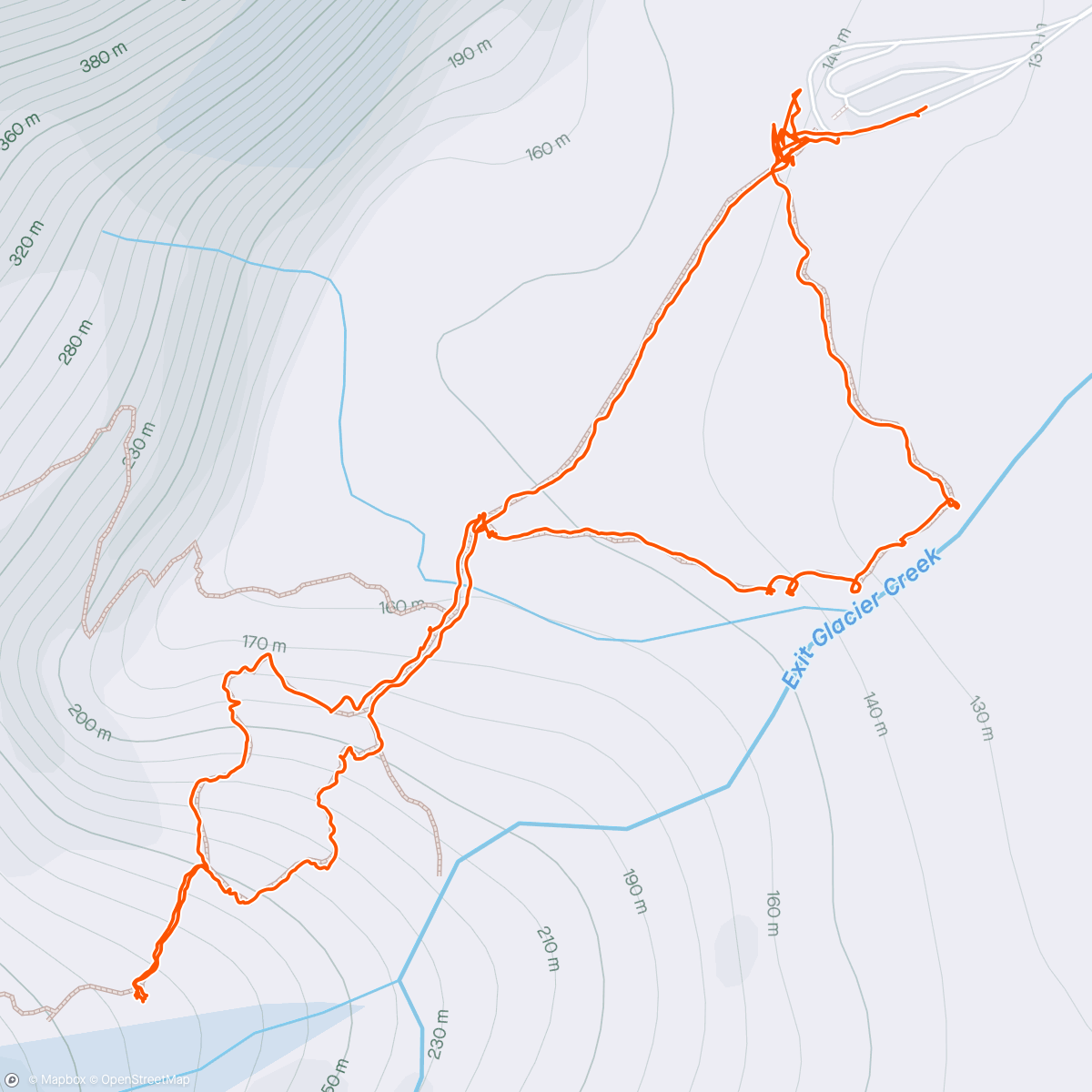 Karte der Aktivität „Exit Glacier Stroll”