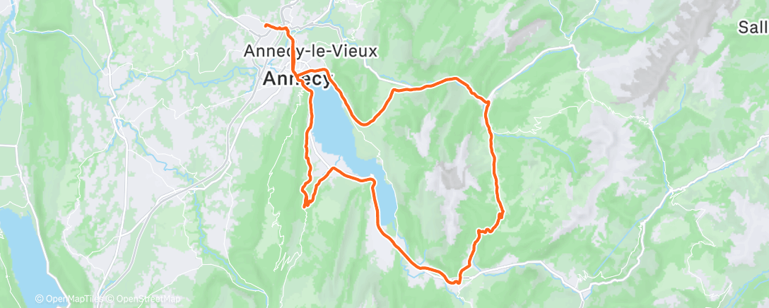 Map of the activity, La première 🌞🥶