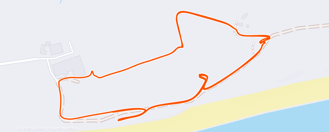 Map of the activity, Lunch Ride