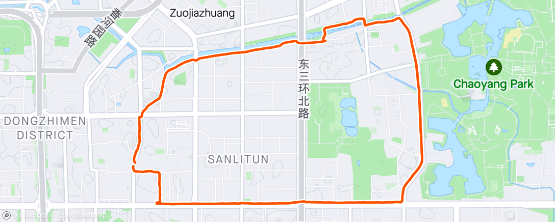 Map of the activity, Beijing III. 🇨🇳